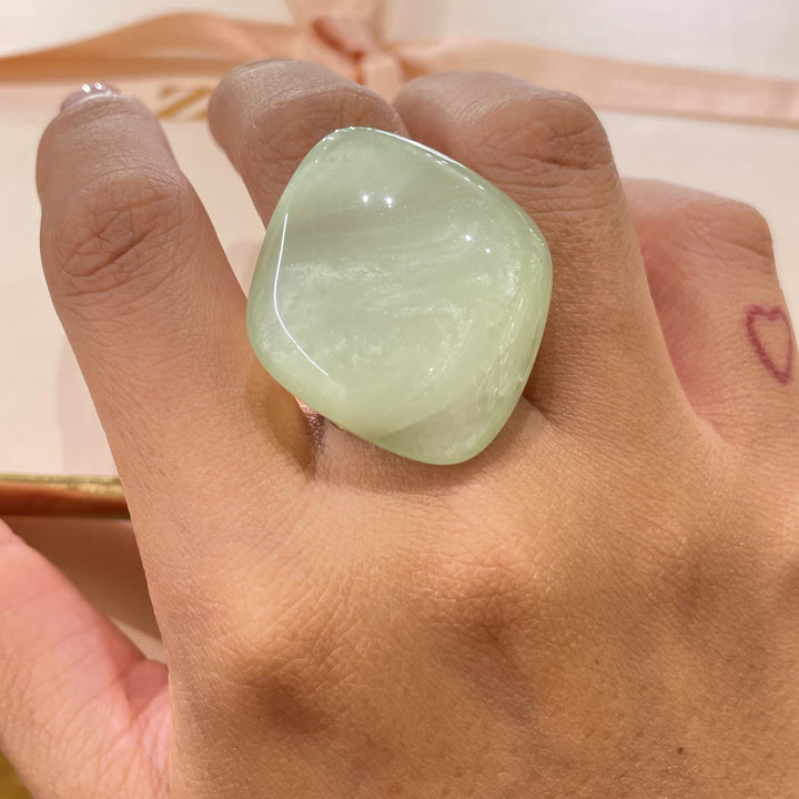 Light green summer ring