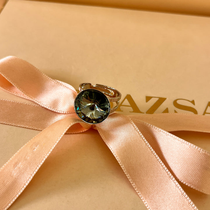 Grey Swarovski crystals set