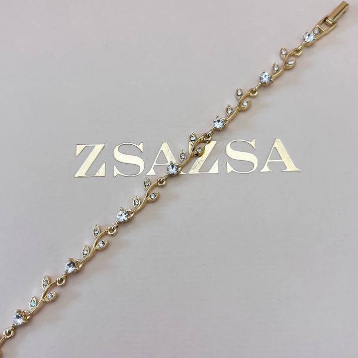 Dainty marquise bracelet