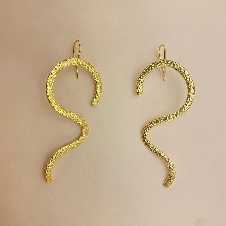 Snake gold handmade  set