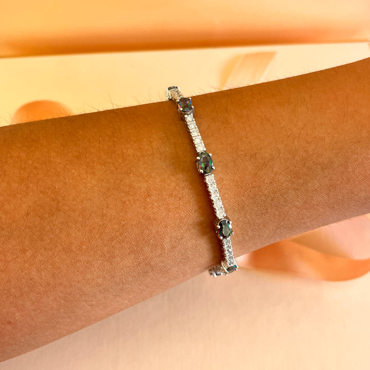 Watermelon zircone bracelet