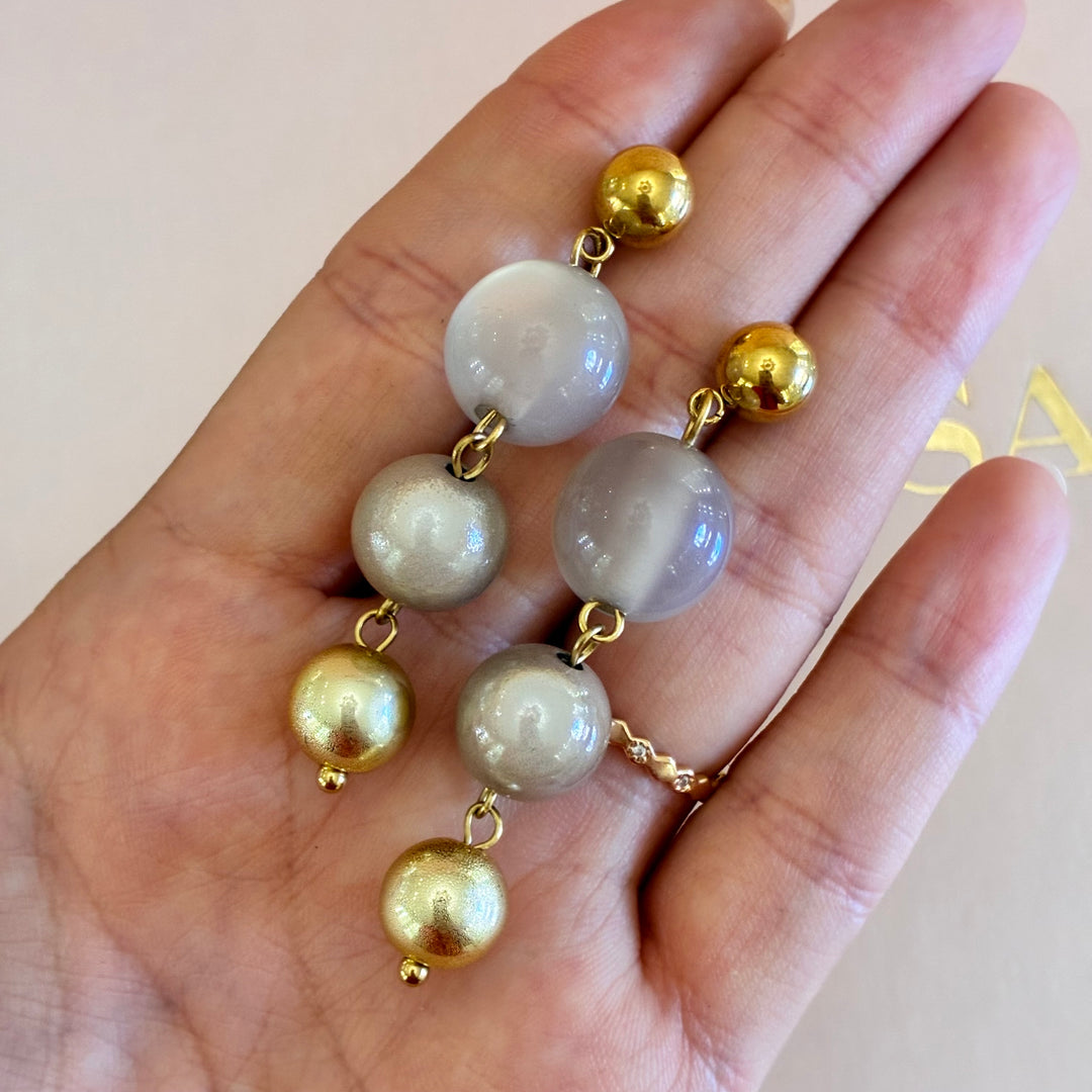 Bronze resin stainless steel set