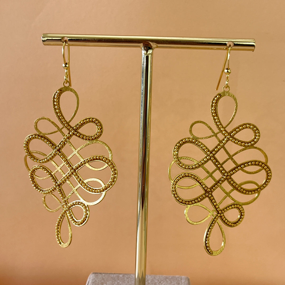 Gold handmade hooks