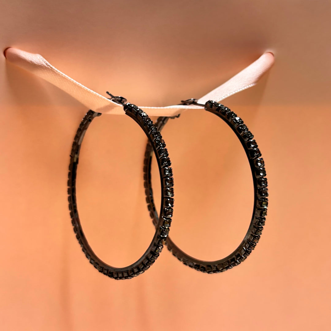 Dark grey hoops