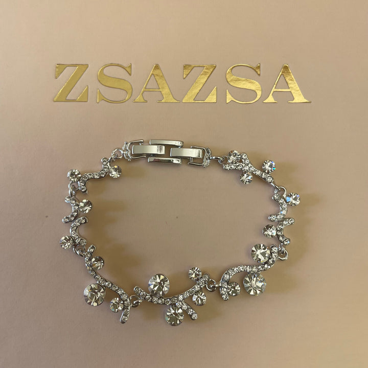Dainty Swarovski bracelet