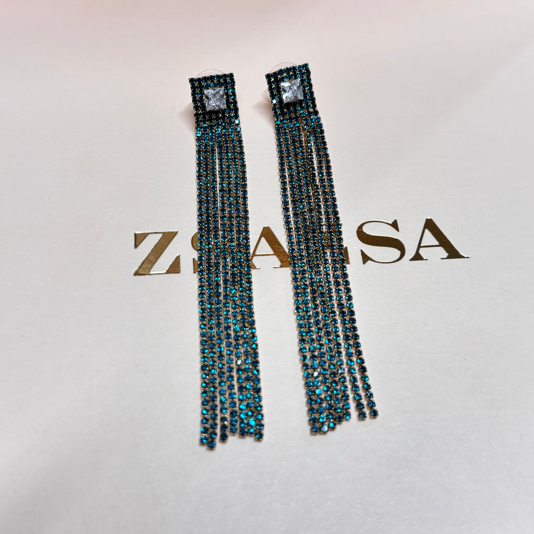 Elegant verdemar earrings