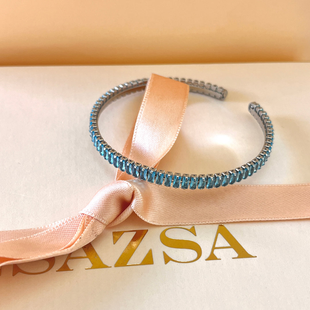 Turquoise zircone set