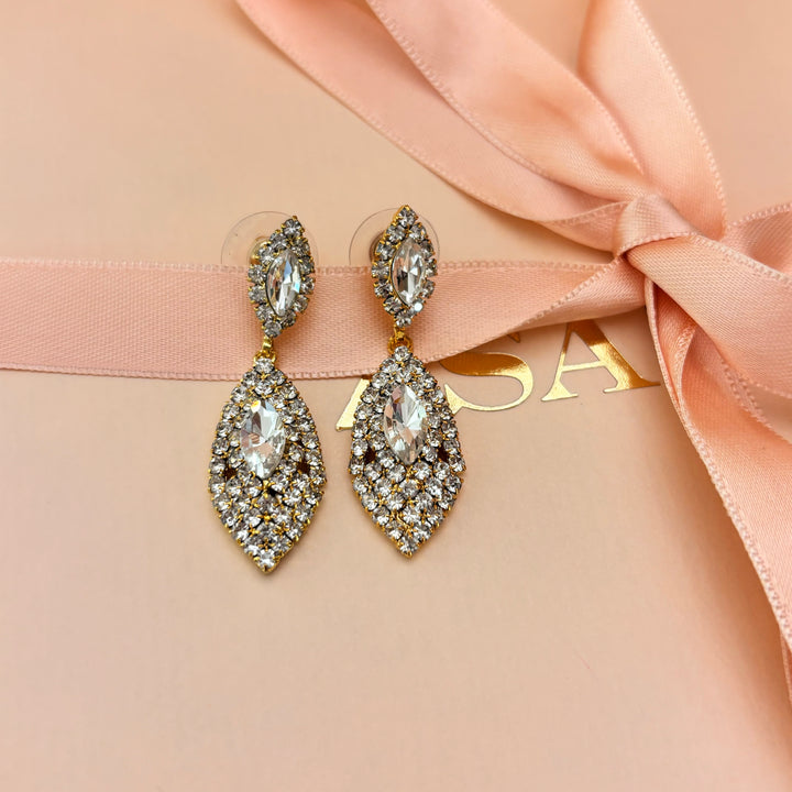 Marquise earrings