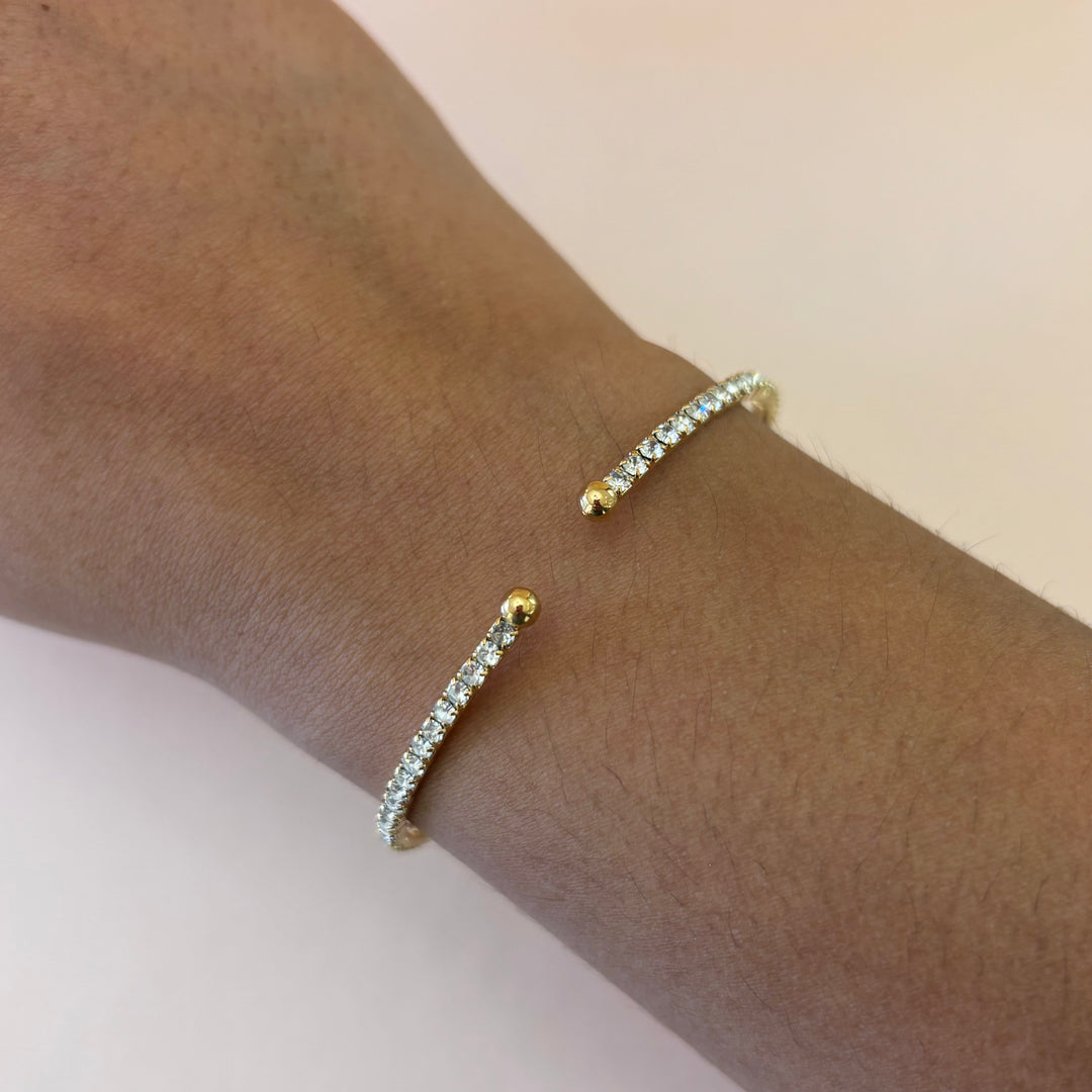 Dainty zircone bangle