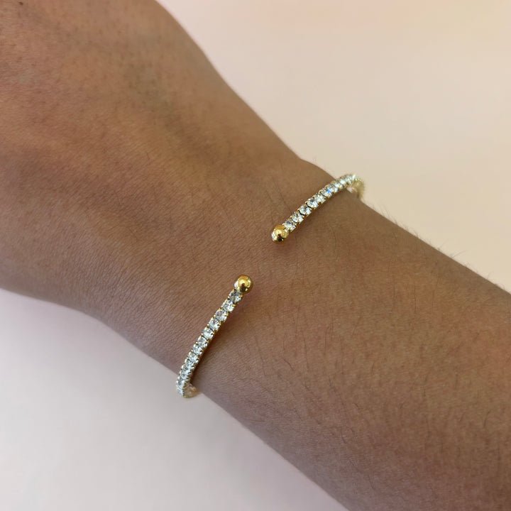 Dainty zircone bangle