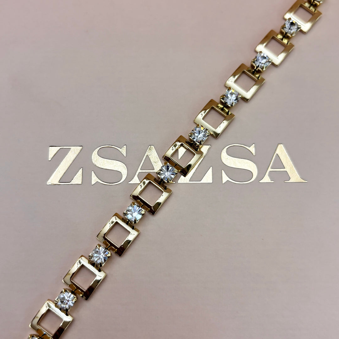 Rhinestone bracelet