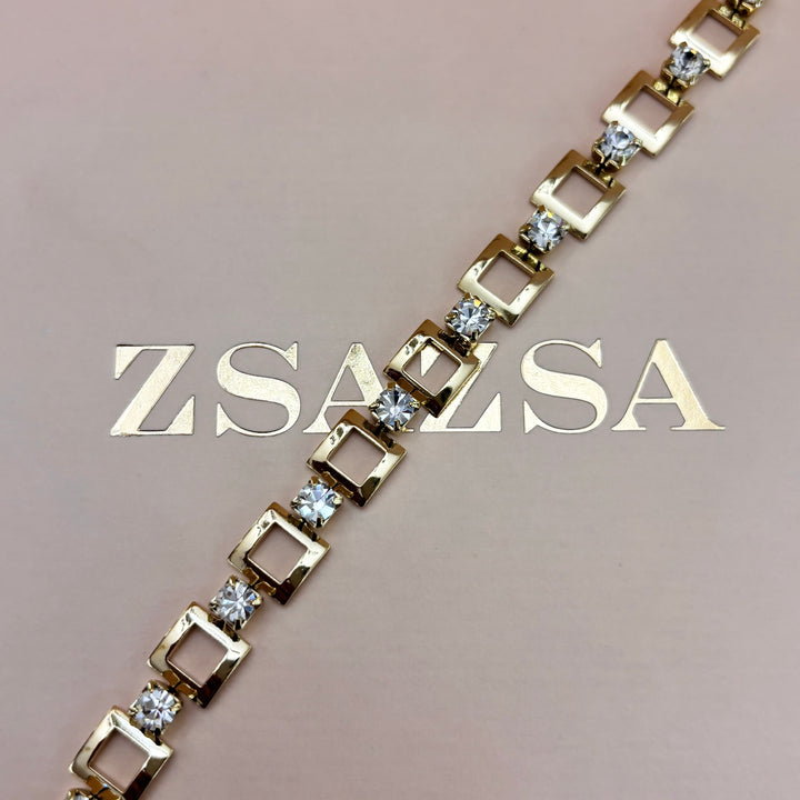 Rhinestone bracelet