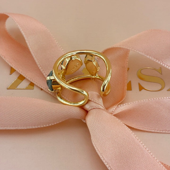 Multistone Swarovski crystals set