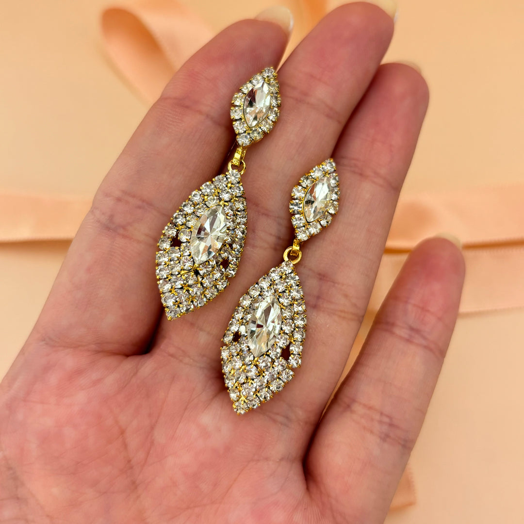 Marquise earrings