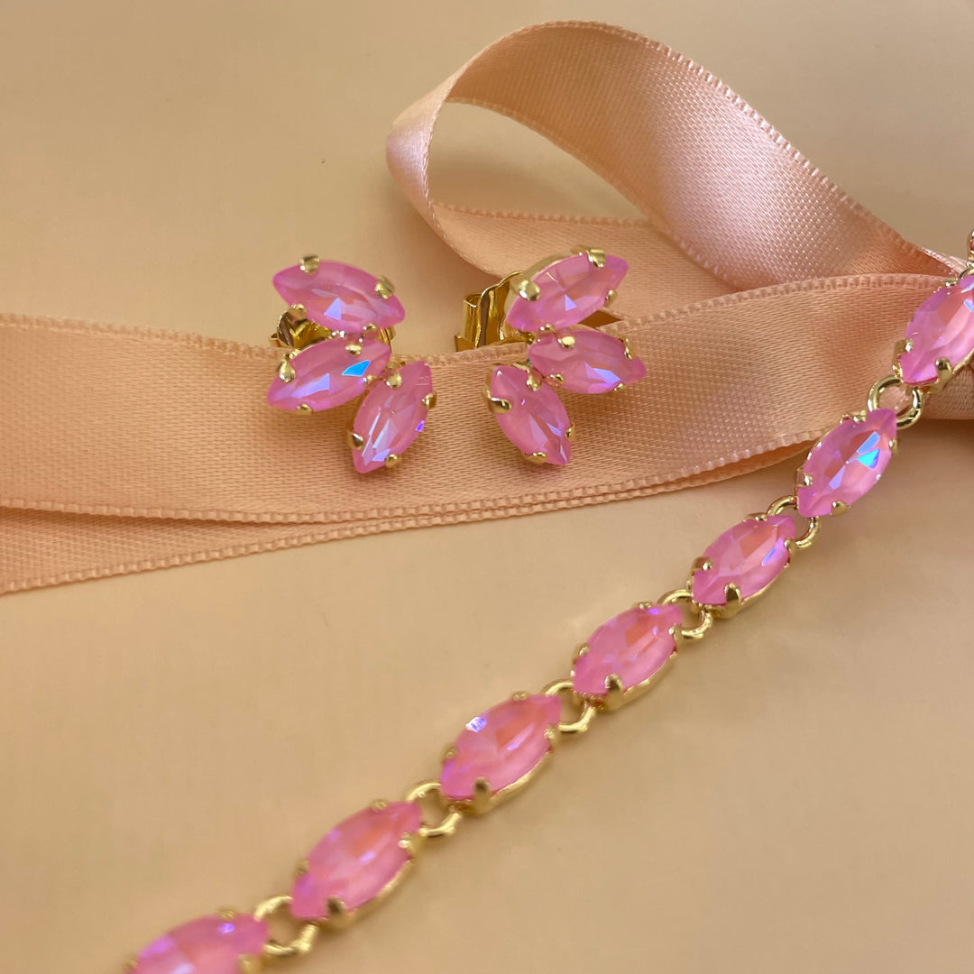 Neon pink summer set