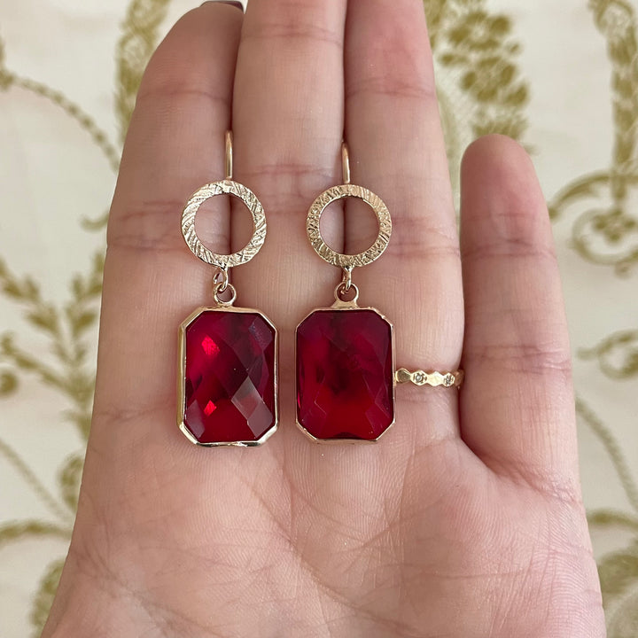 Red handmade & resin set