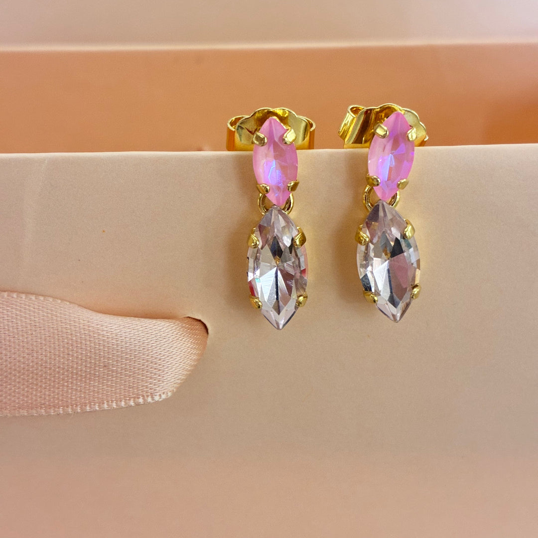 Pink gold plated set