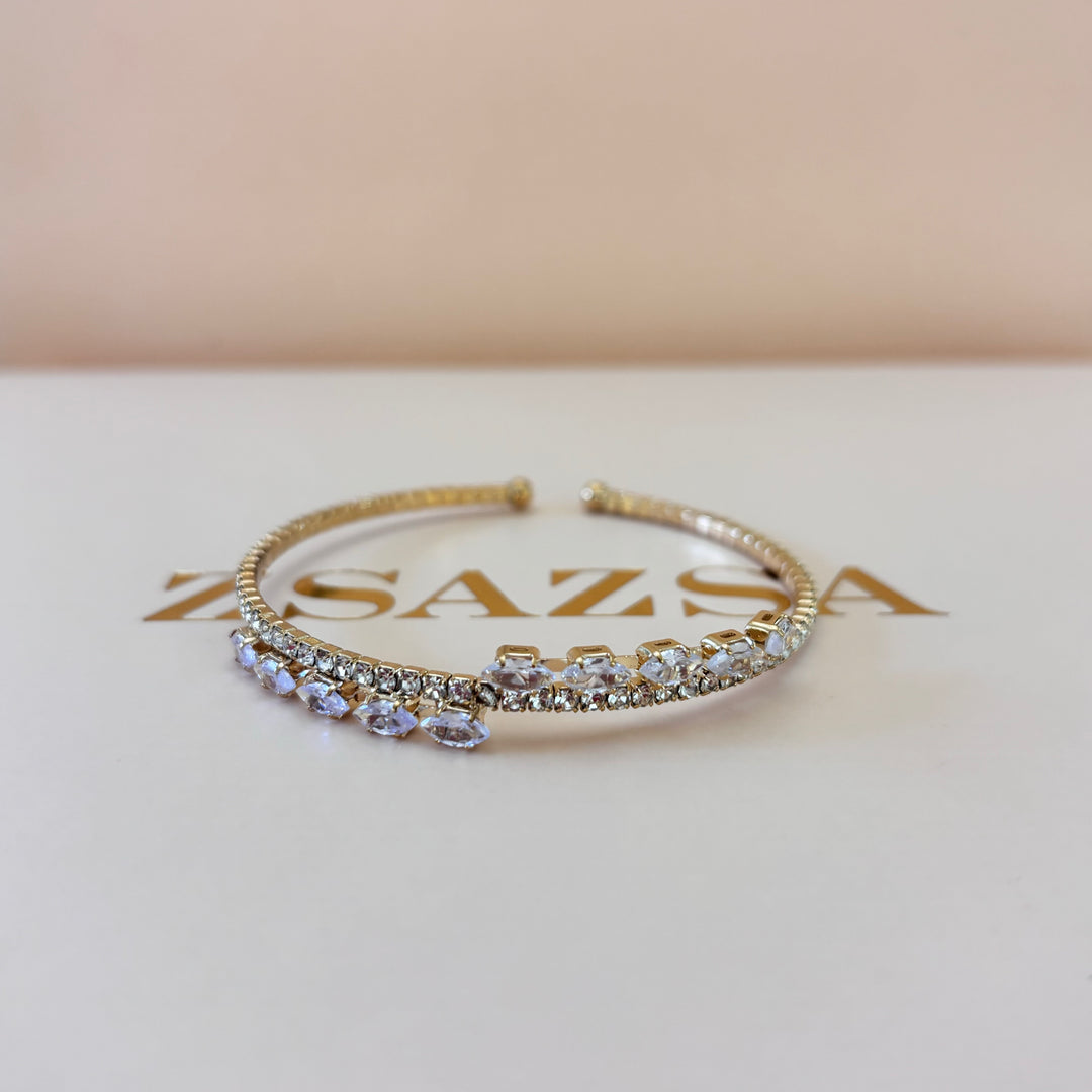 Dainty zircone bangle
