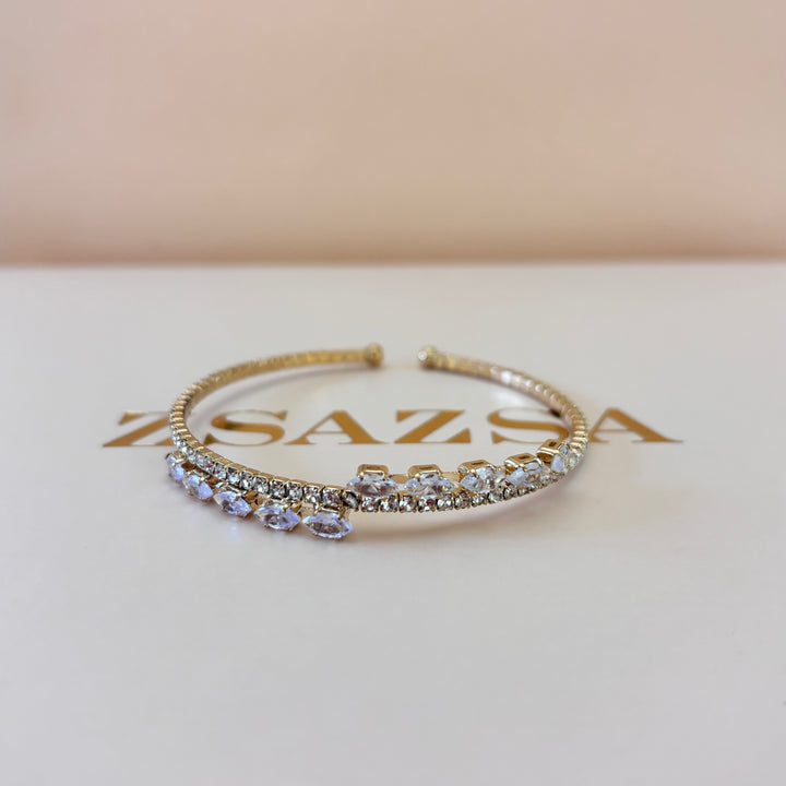 Dainty zircone bangle