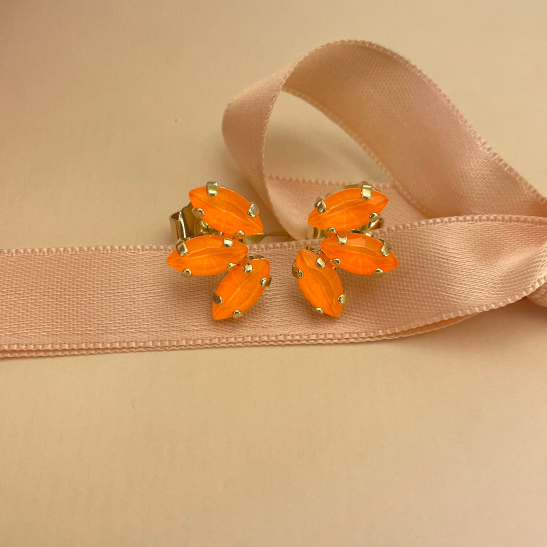 Neon orange summer set