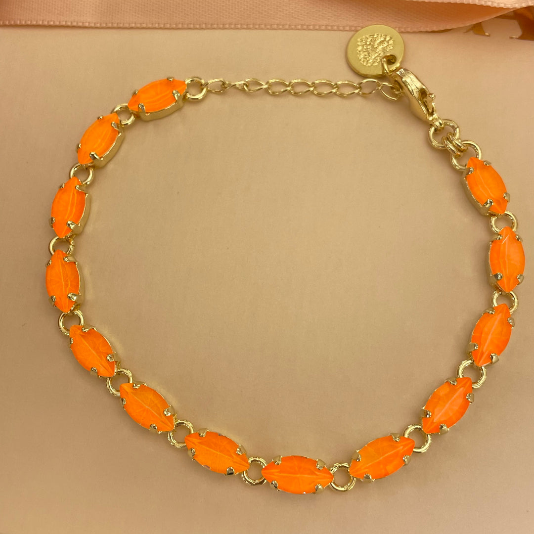 Neon orange summer set