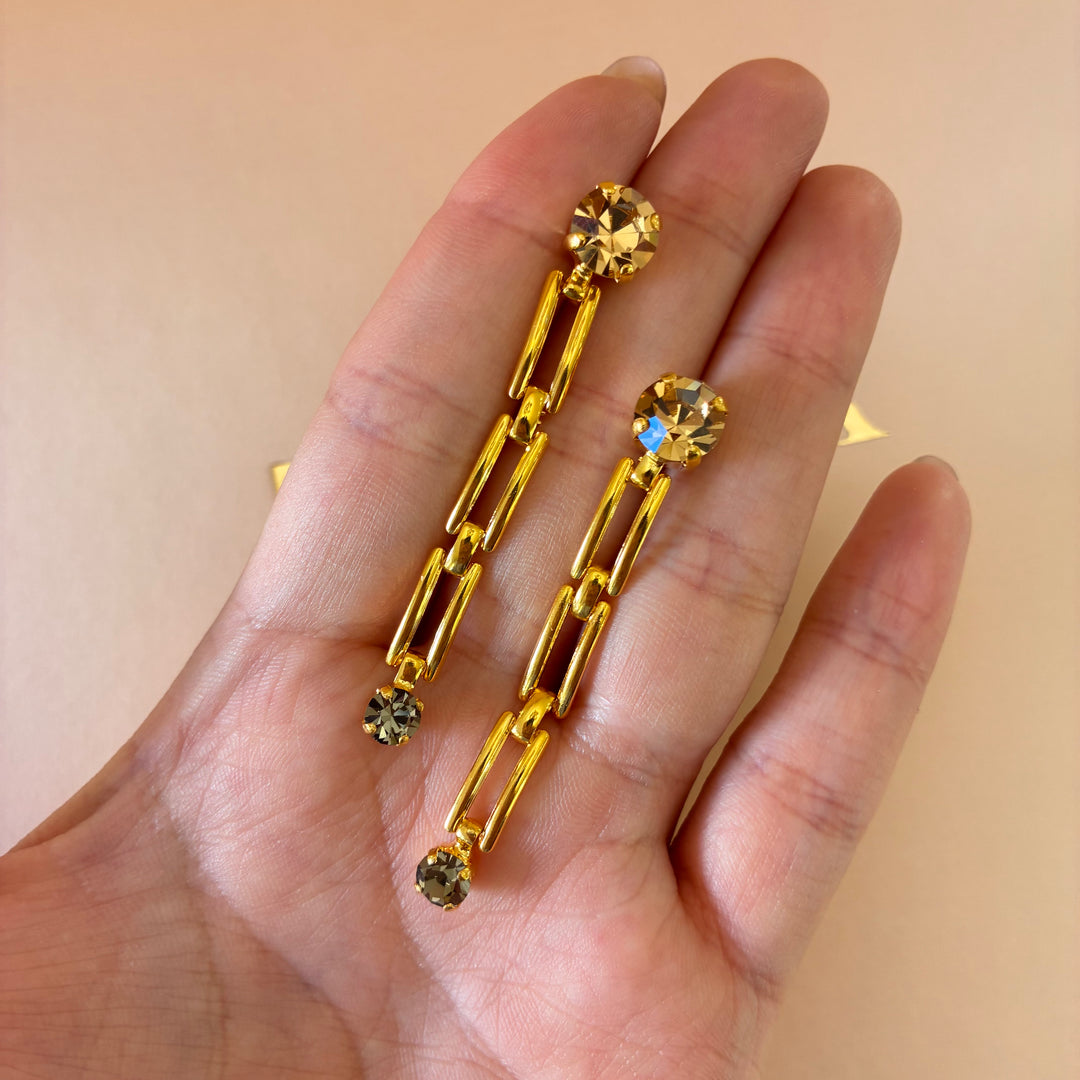 Handmade grey and champagne set