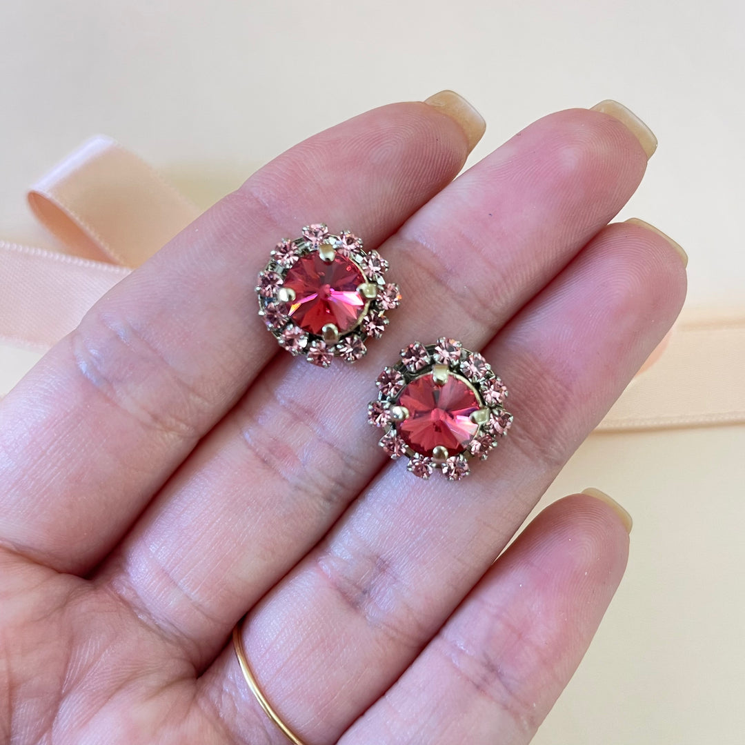 Fuchsia earrings