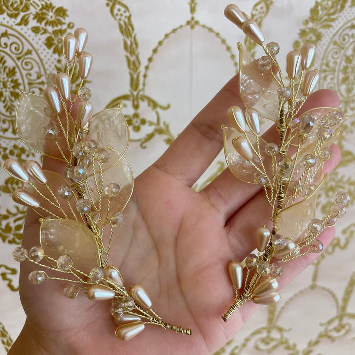 Gold Pair Headpiece