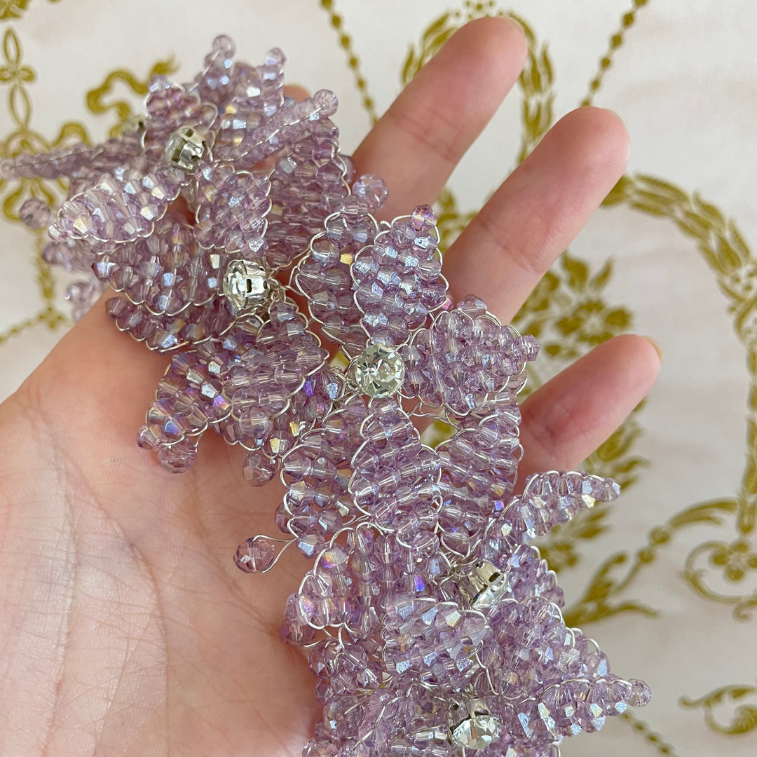 Lilac flowers headpiece