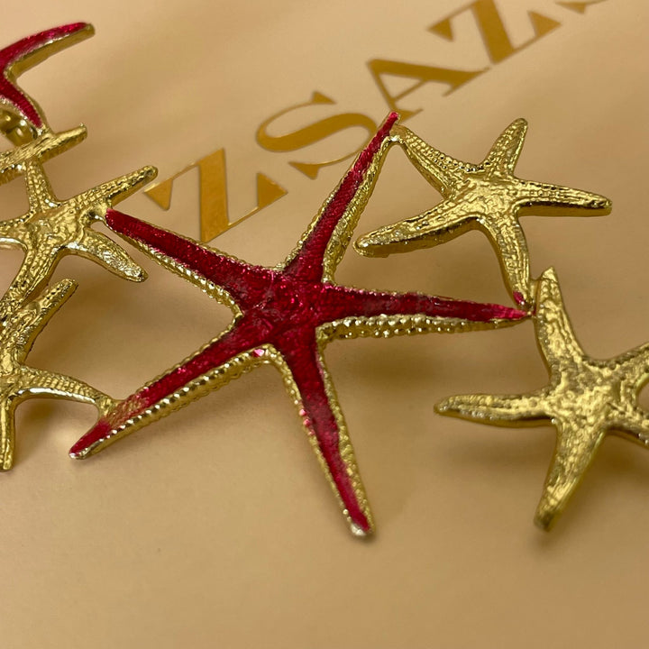 Starfish earrings