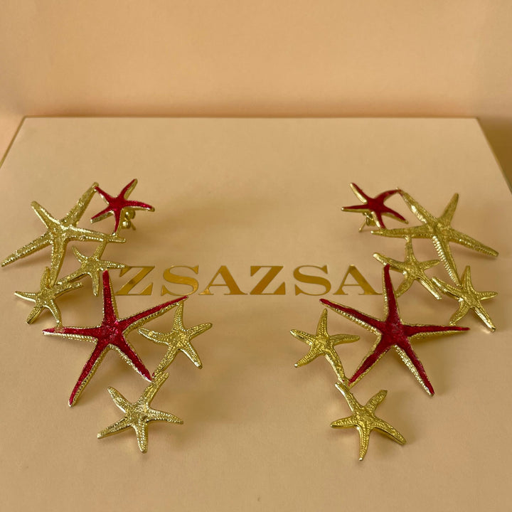 Starfish earrings