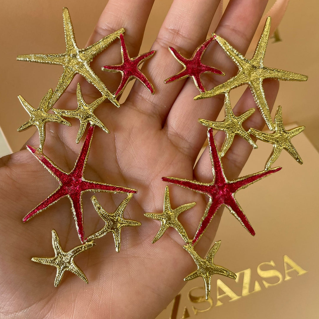 Starfish earrings