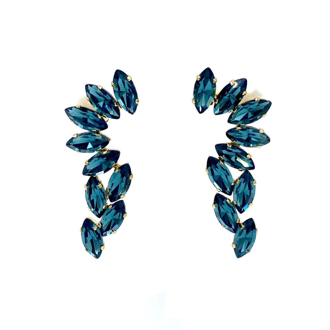Verdemar swarovski crystals earrings