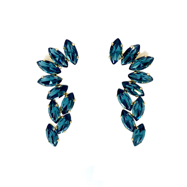 Verdemar swarovski crystals earrings