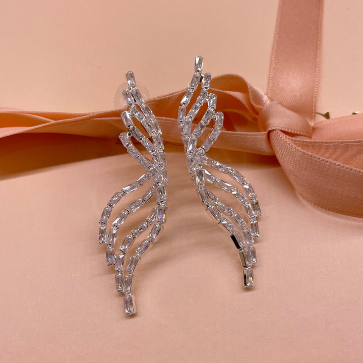 Baguette earrings