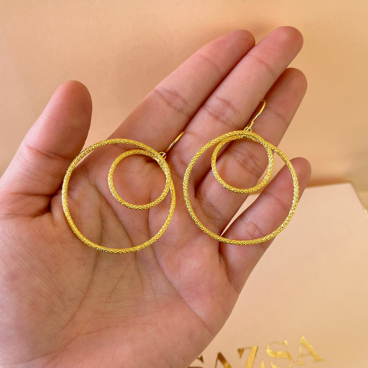 Gold handmade hooks