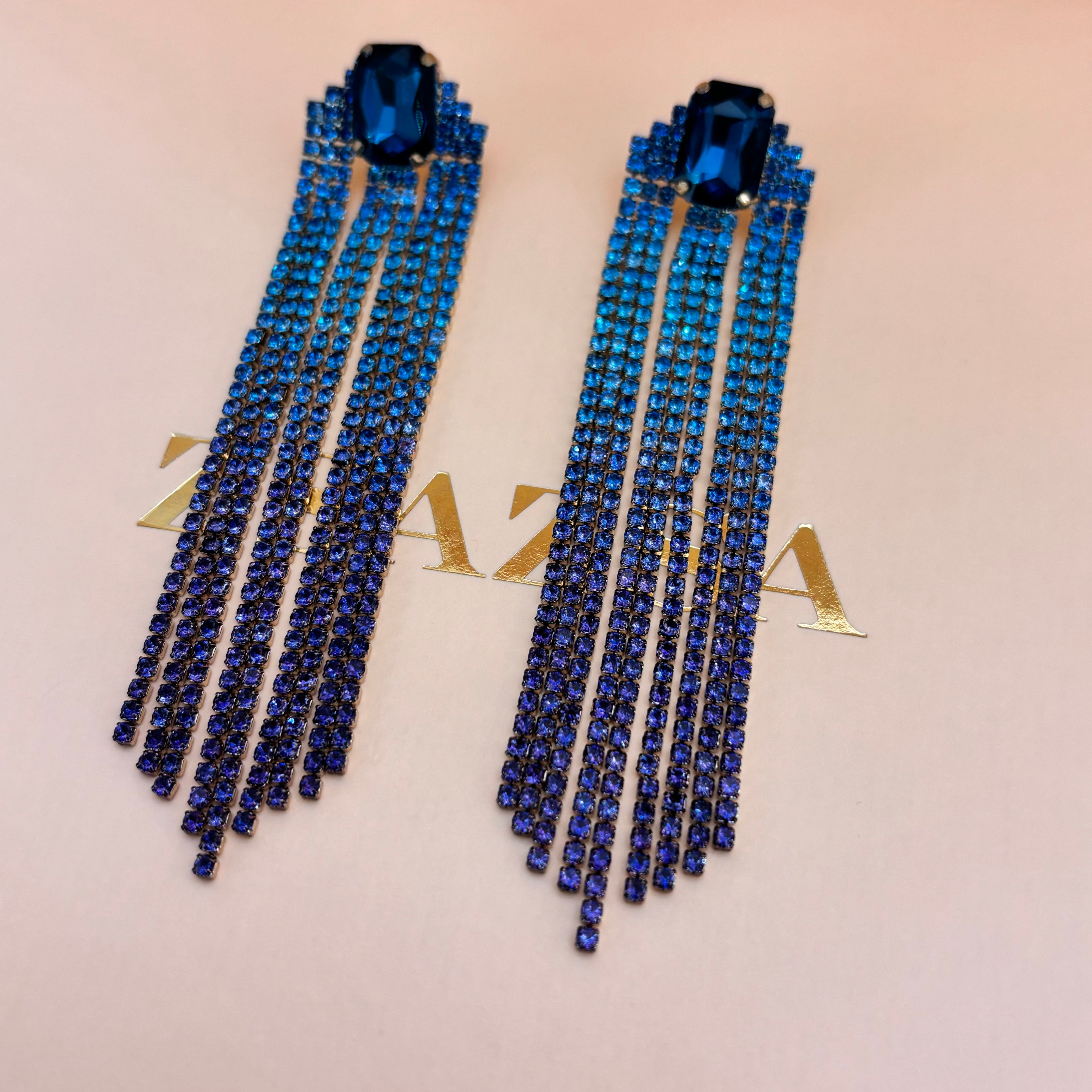 Verdemar fringe earrings