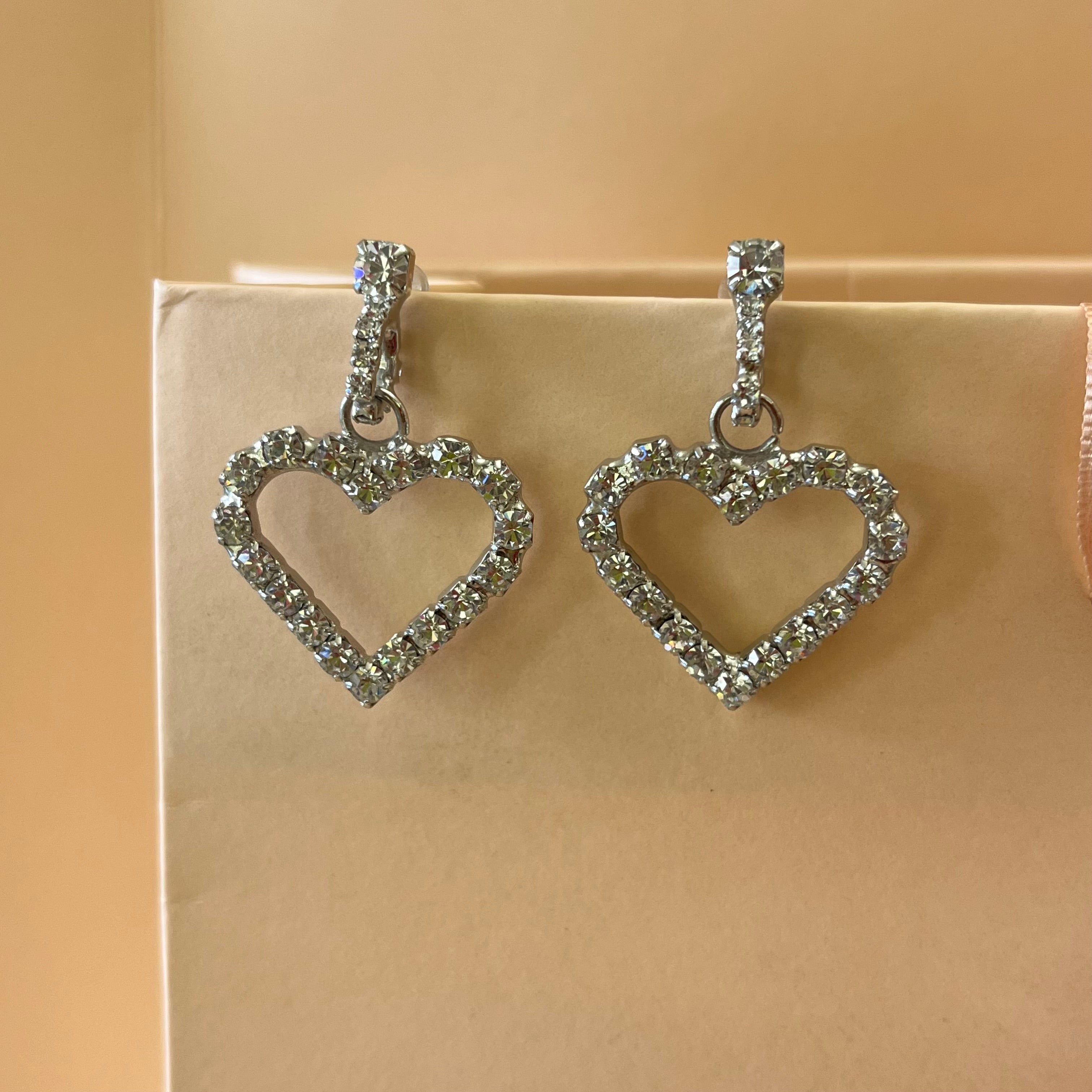 Heart earrings