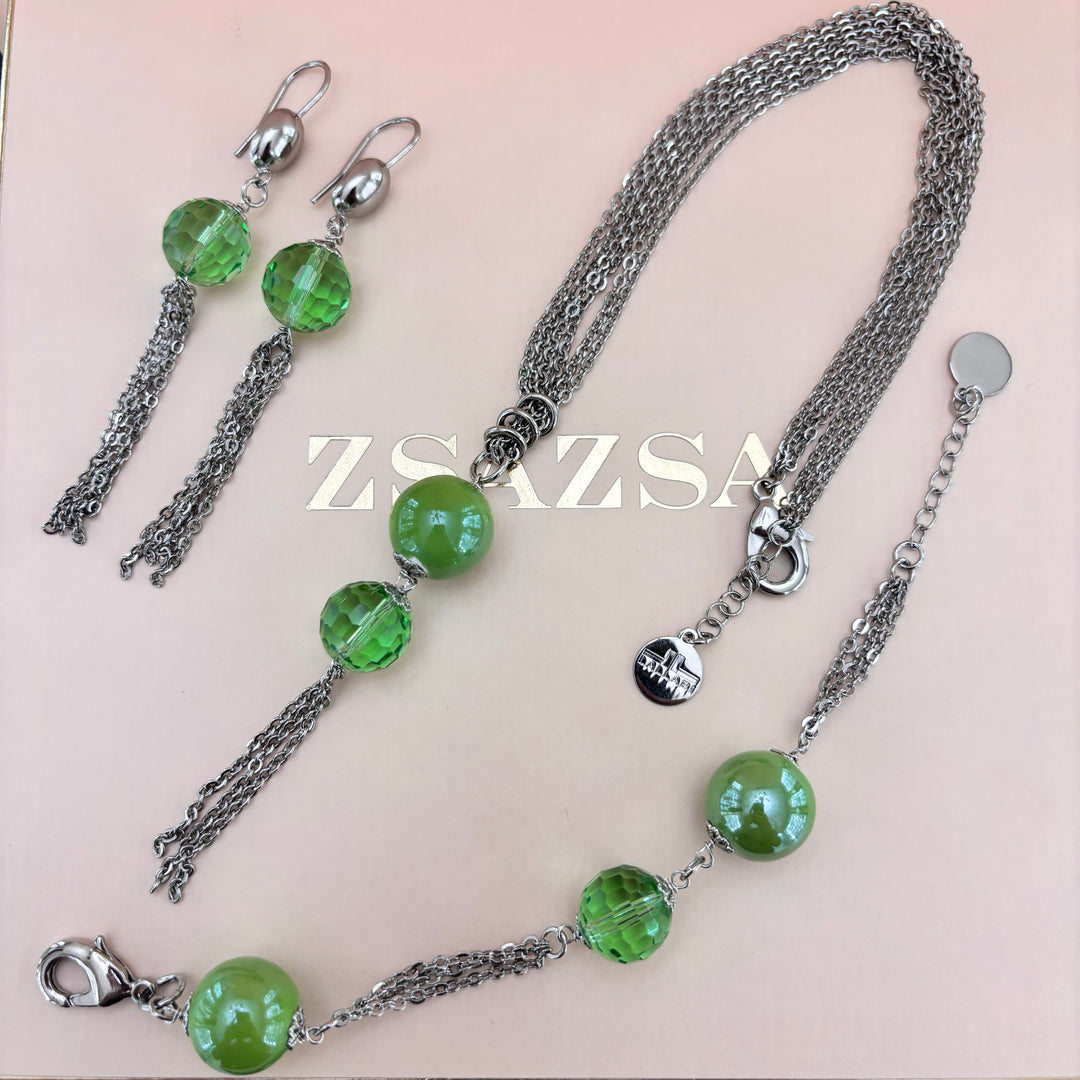 Green ceramic set