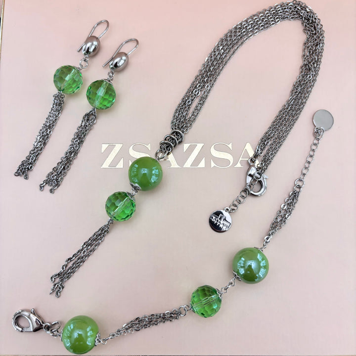 Green ceramic set