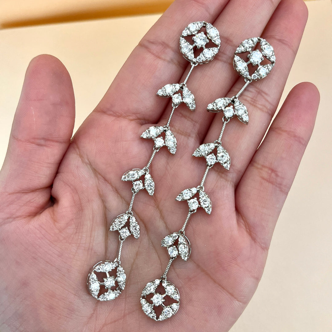 Silver zircone set