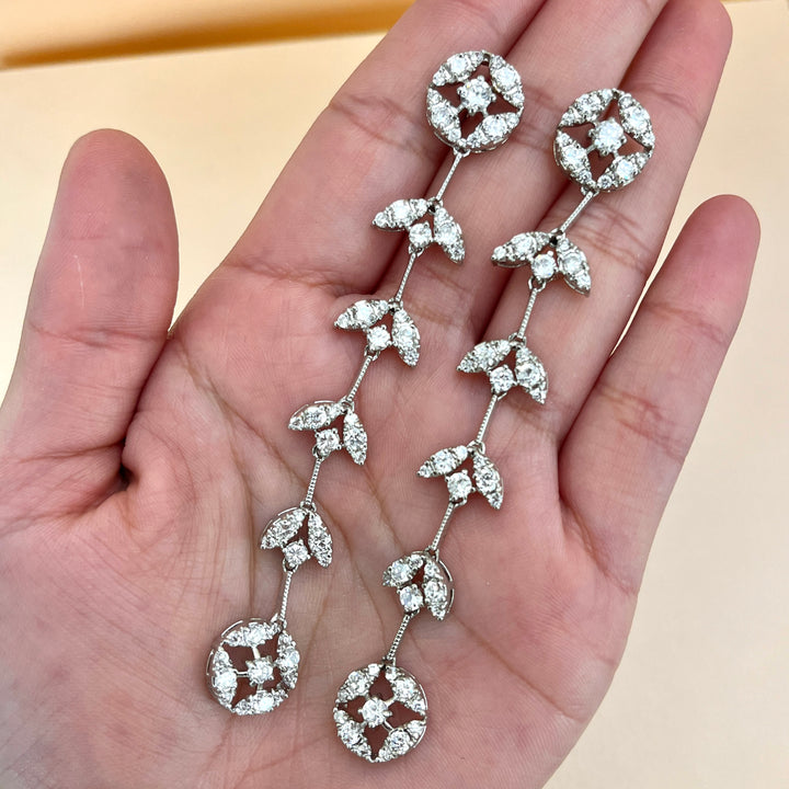 Silver zircone set