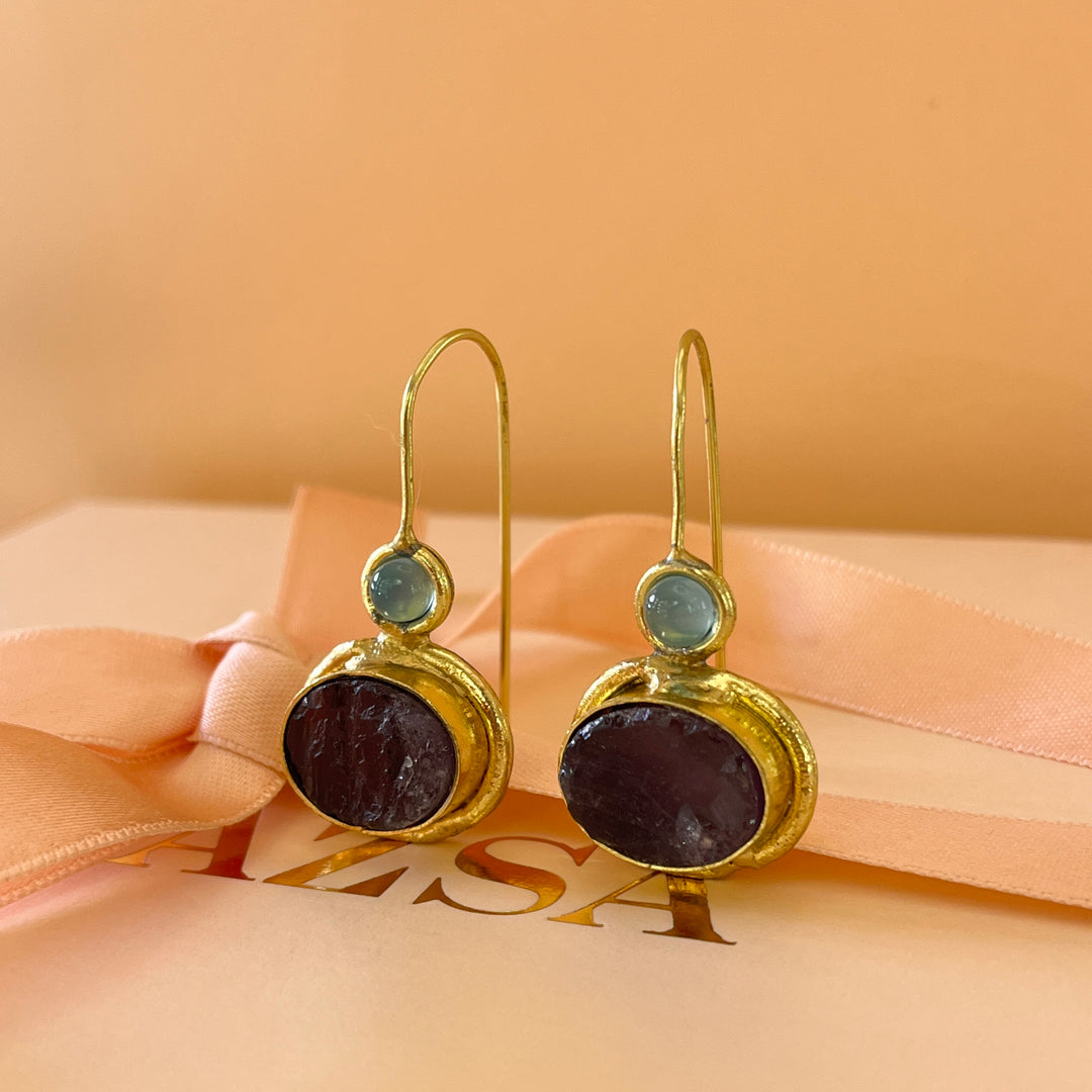 Amethyst handmade set