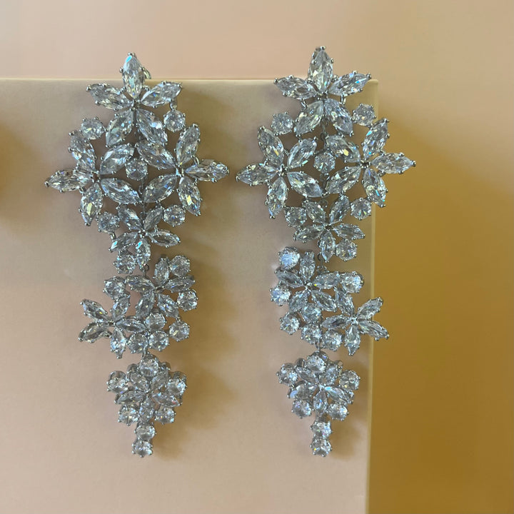 Marquise zirconia earrings