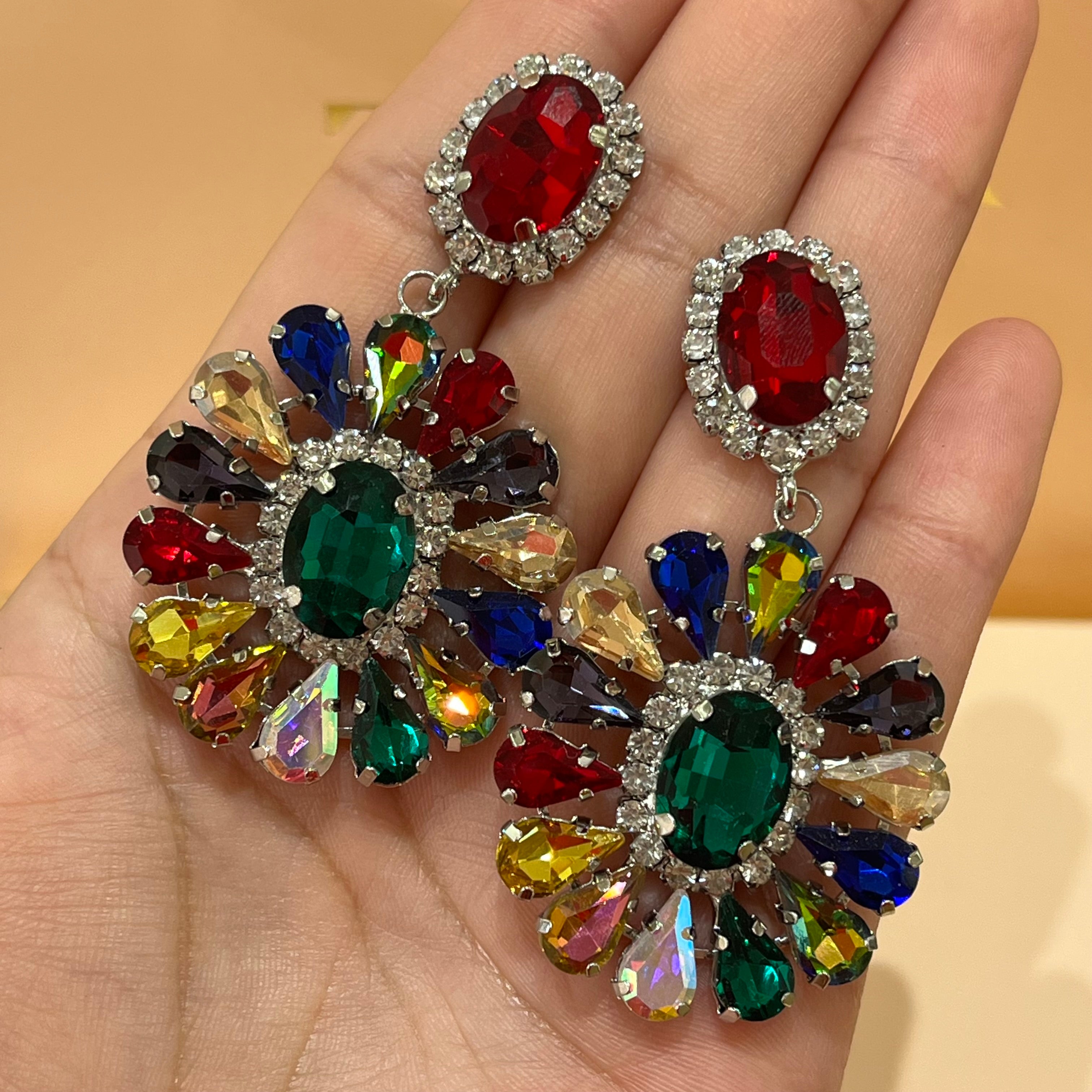 Multicolour earrings