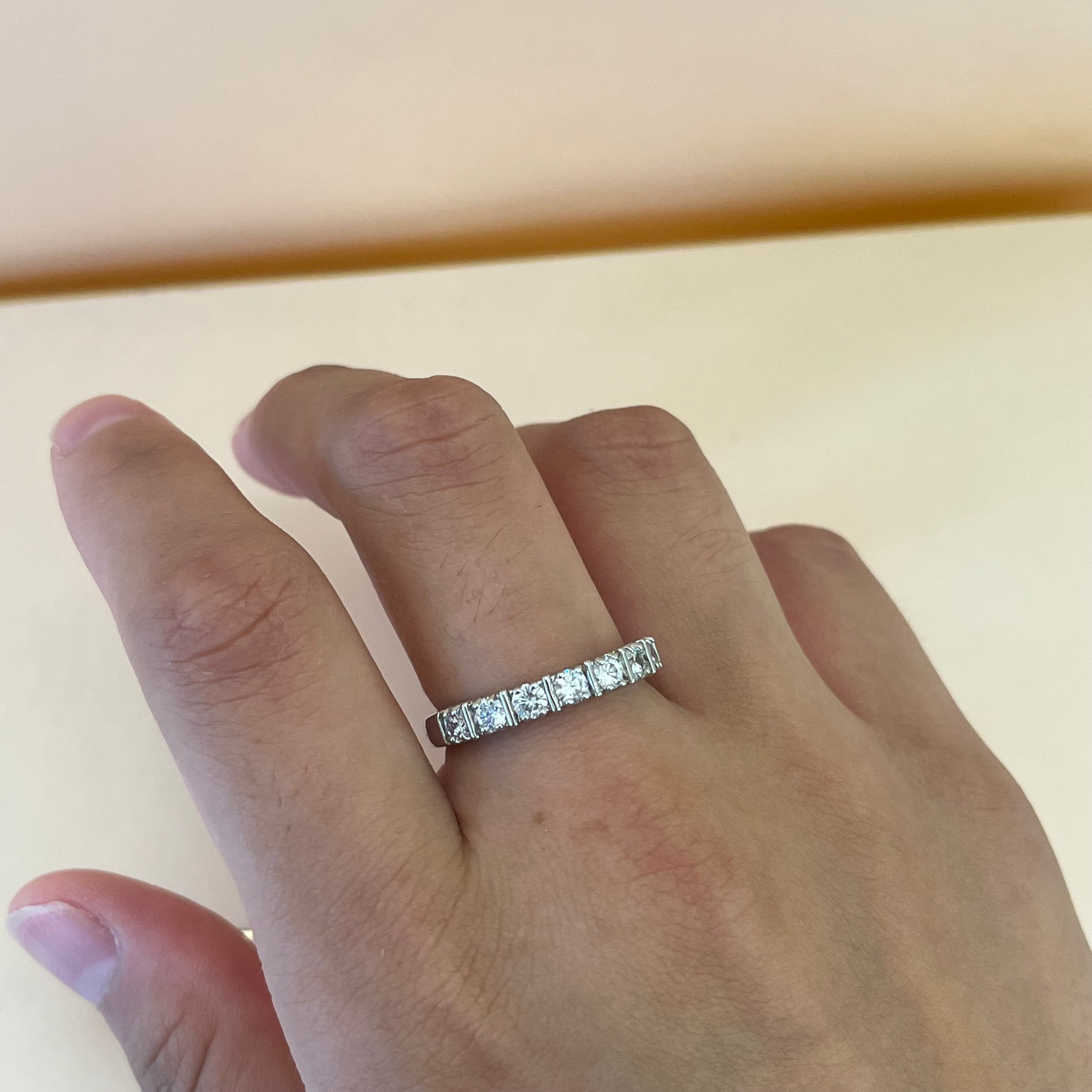 Band zircone ring