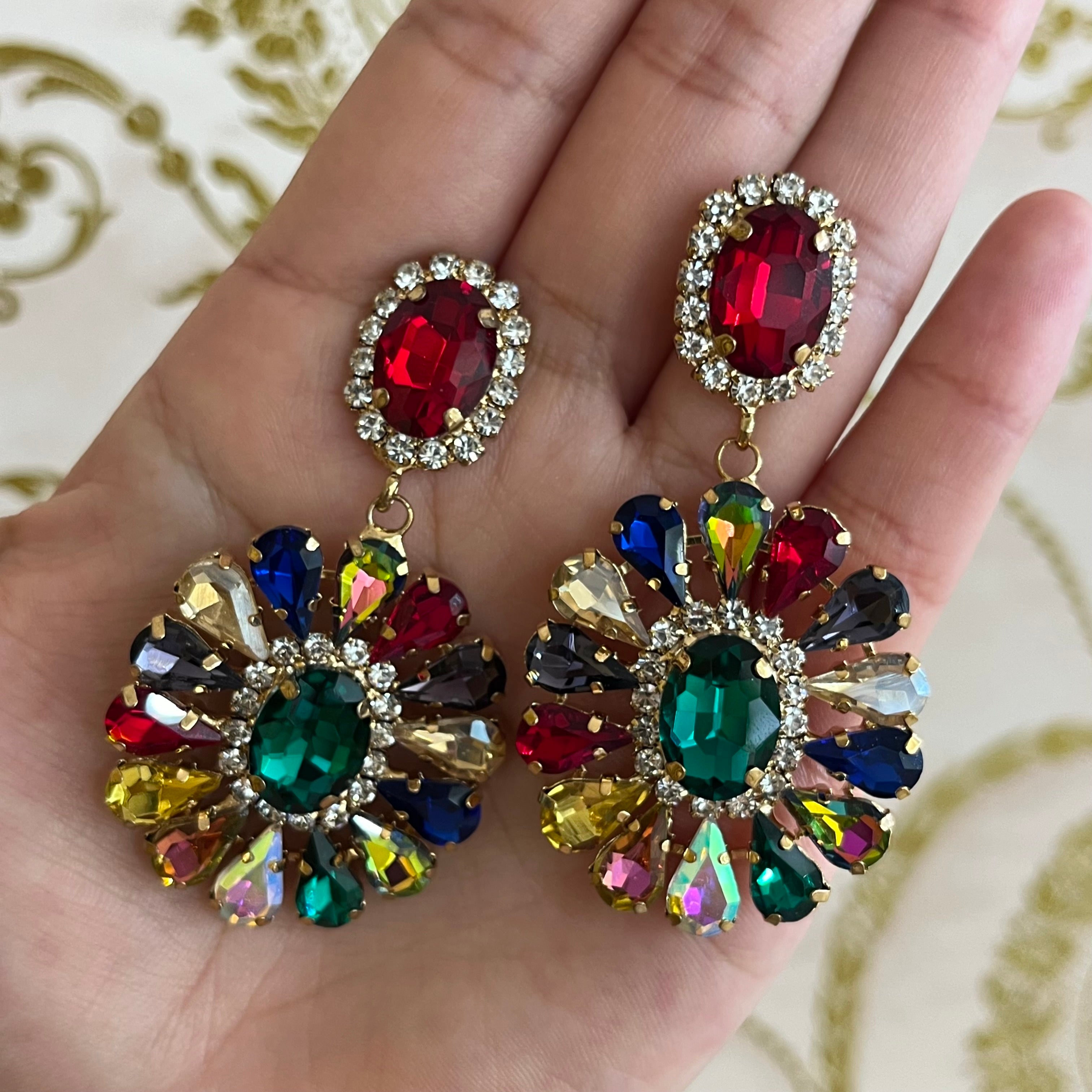 Multicolour earrings