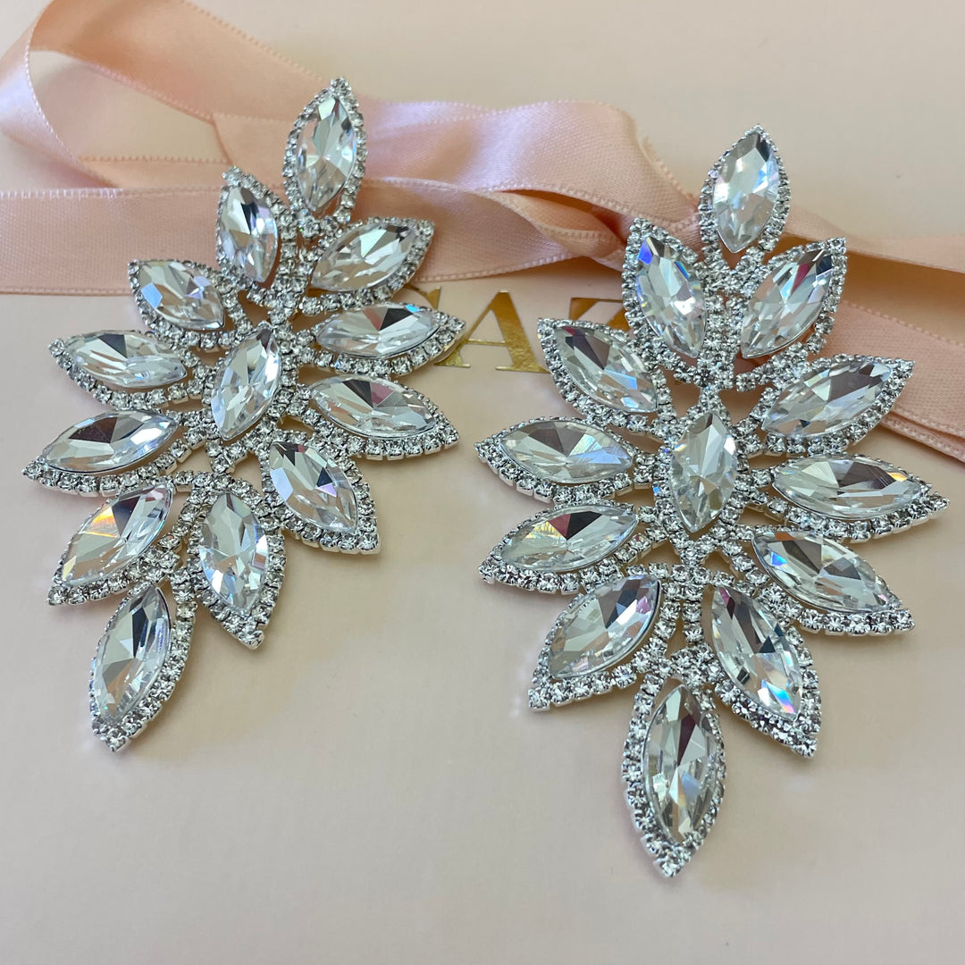 Big earrings