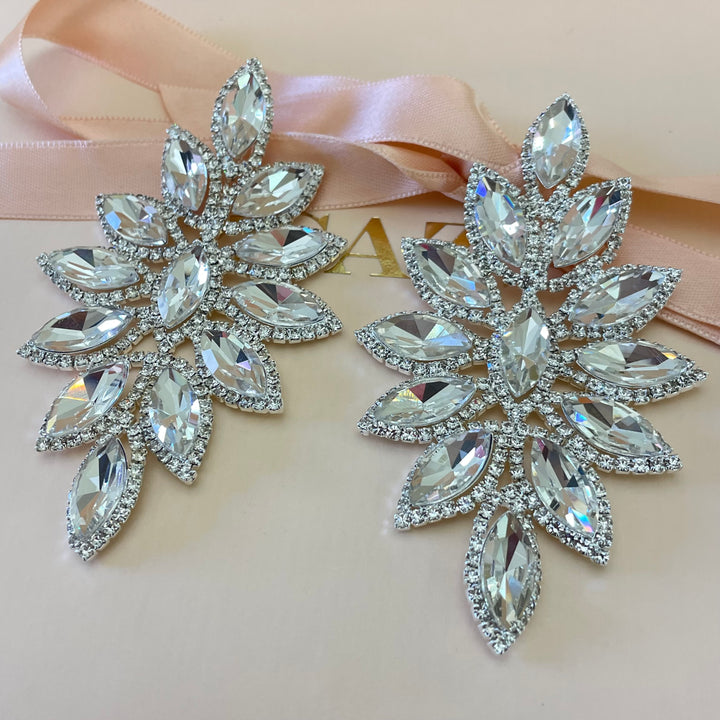 Big earrings