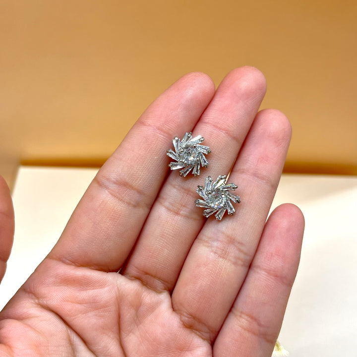 Silver zircone set